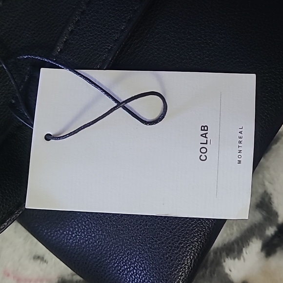 Black COLAB waist belt bag bnwt - Picture 6 of 6